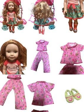 Wellie Wishers Doll & Pajama Outfit